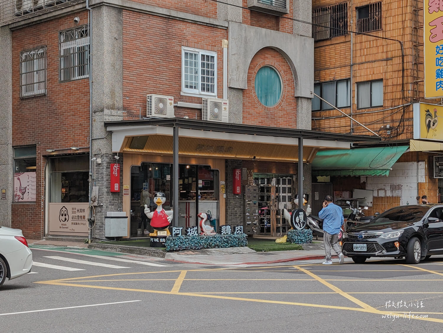 台北中山美食|阿城鵝肉 吉林店。連 5 年米其林必比登推薦!平價又好吃的台北鵝肉名店 - 第2張圖 阿城鵝肉用餐環境