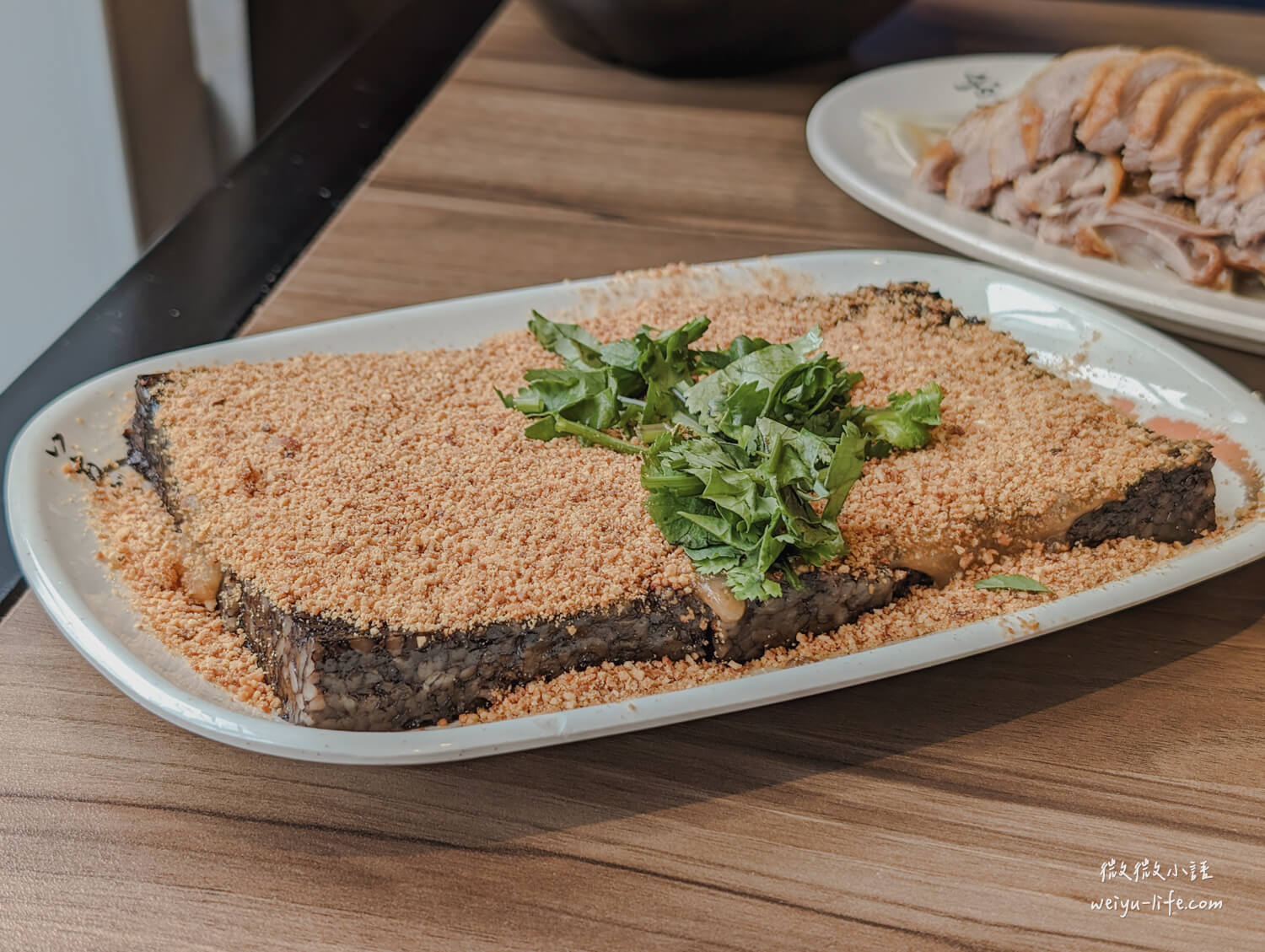 台北中山美食|阿城鵝肉 吉林店。連 5 年米其林必比登推薦!平價又好吃的台北鵝肉名店 - 第32張圖 阿城鵝肉 米血糕(小) $45