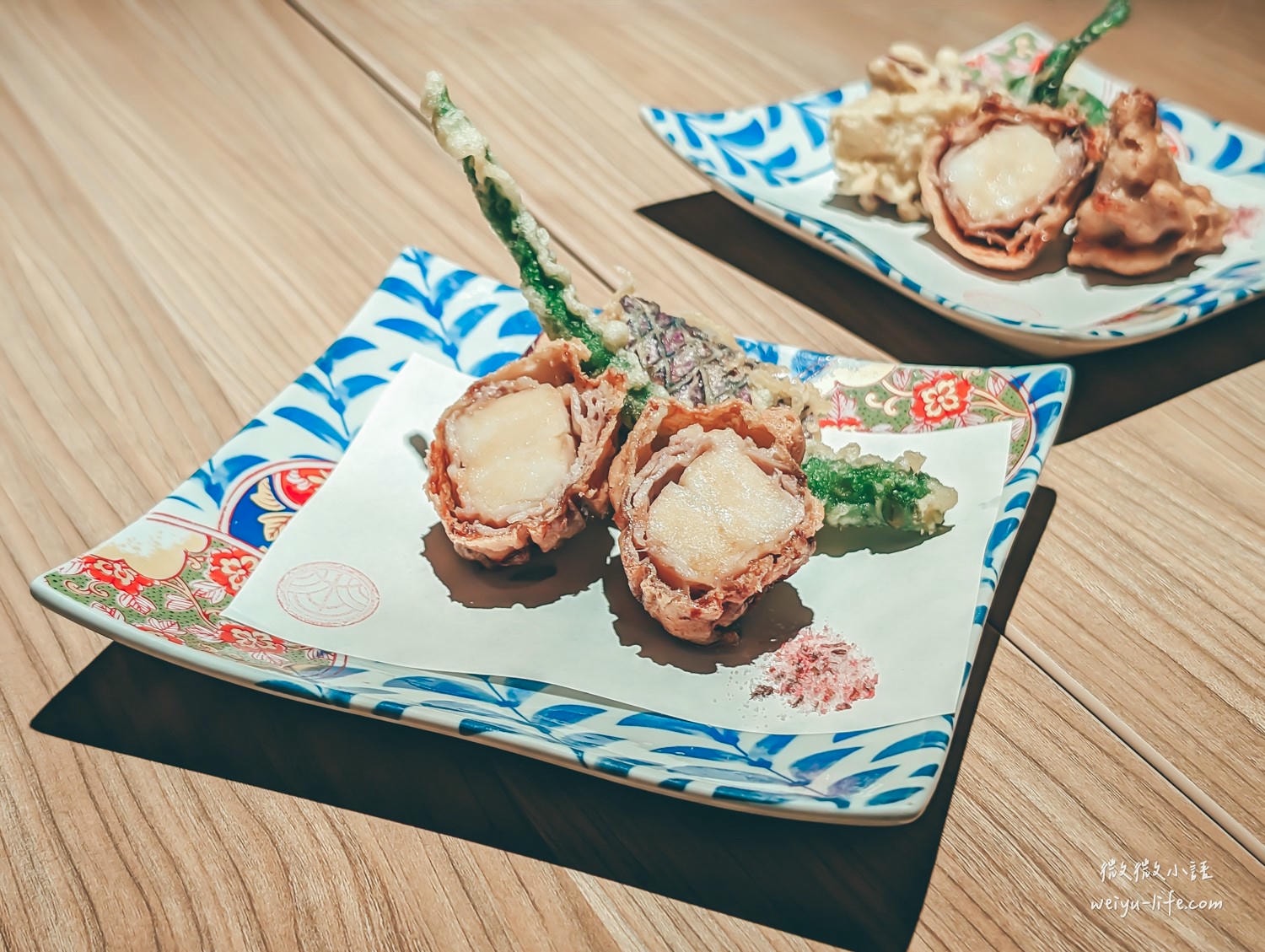坐著做。日本料理 揚げ物