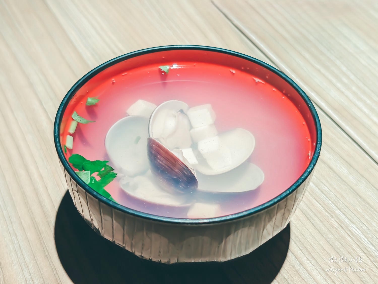 坐著做。日本料理 止椀