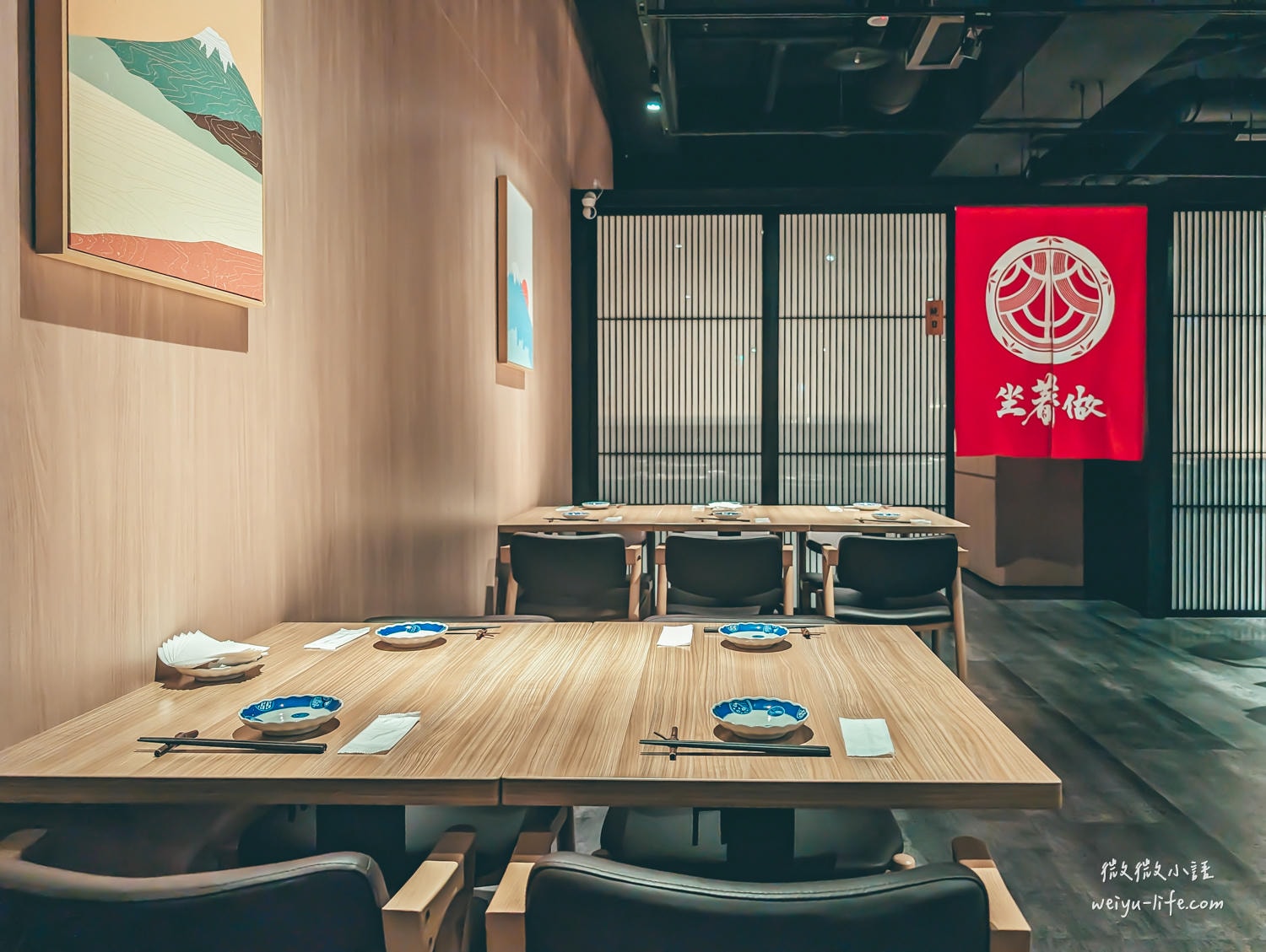 坐著做。日本料理 用餐環境