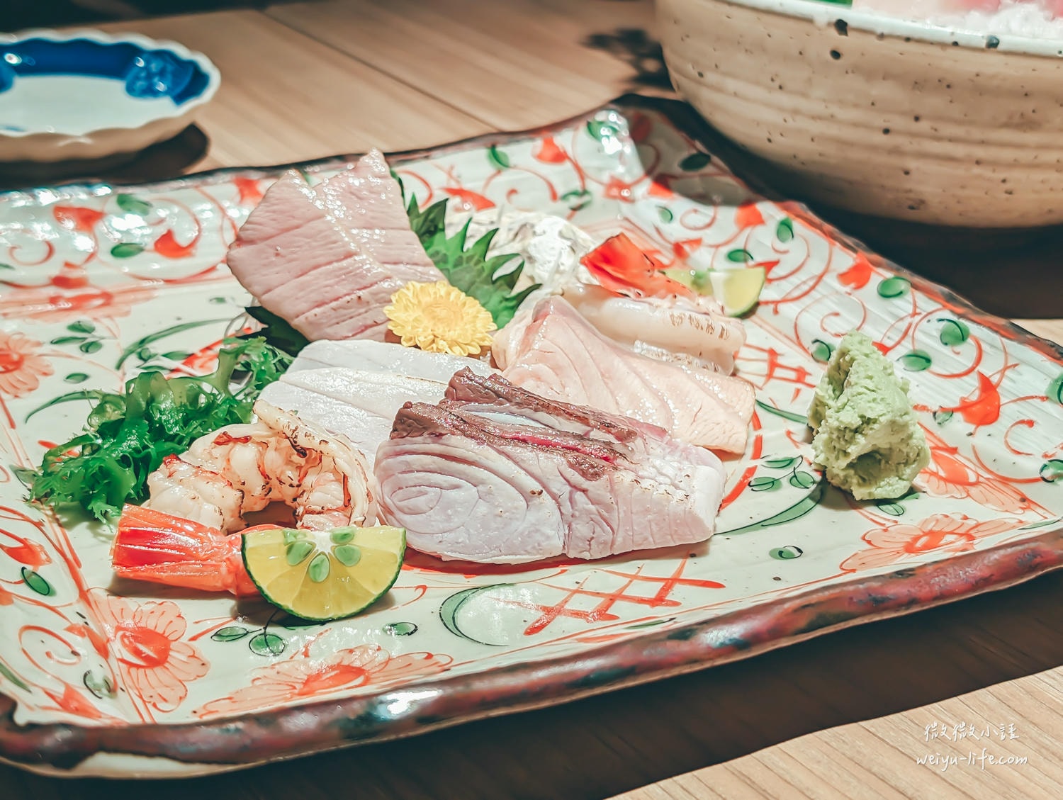 坐著做。日本料理 お造り(刺身)