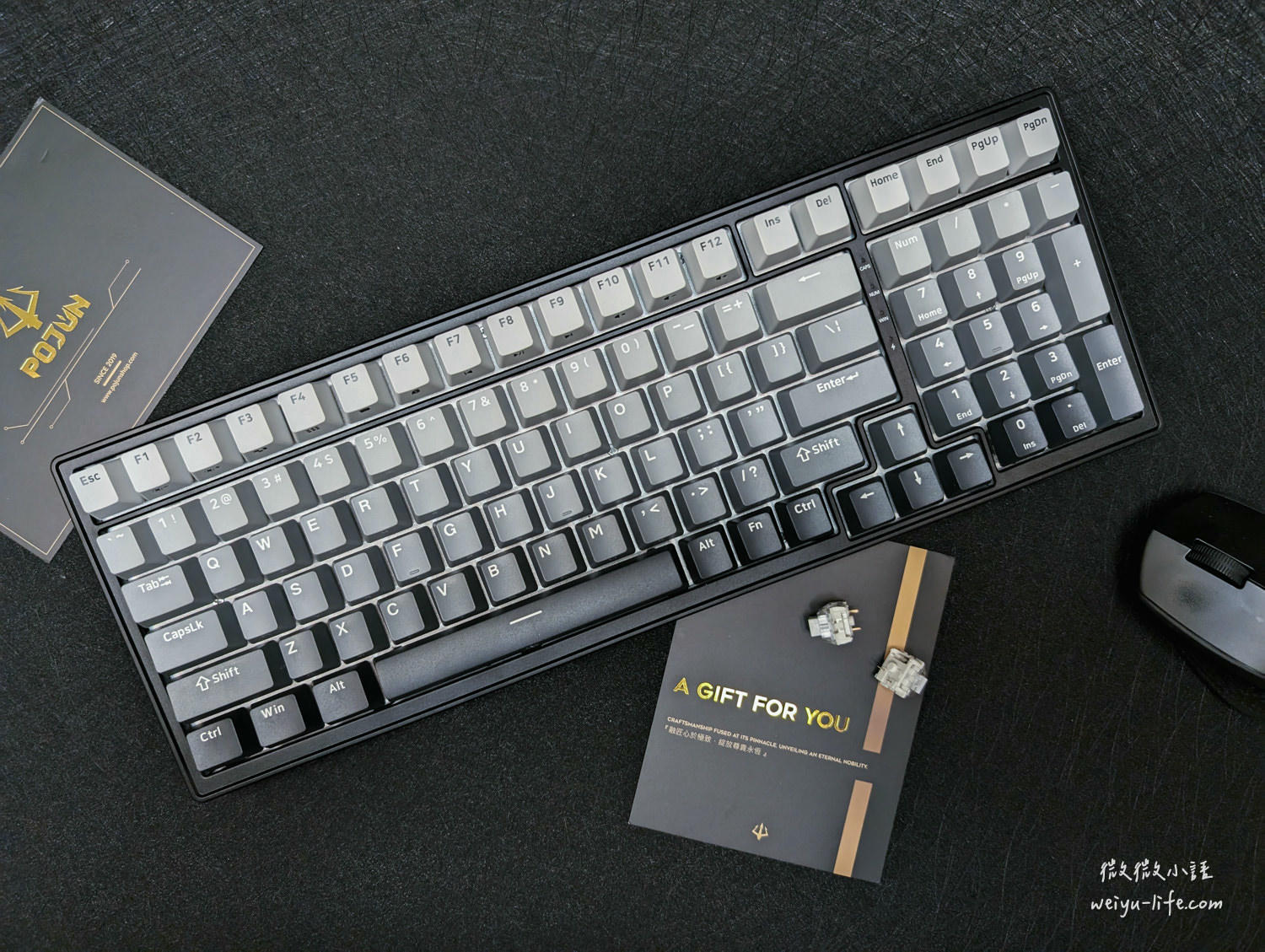 好物開箱|波軍 POJUN PK02 RGB PRO 淺霧黑機械式鍵盤.你的鍵盤夠特別嗎? - 第91張圖 波軍 POJUN PK02 PRO 機械式鍵盤淺霧黑