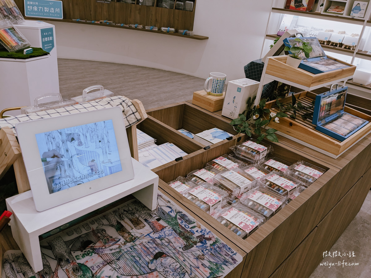 桃園龍潭景點|雄獅文具想像力製造所.最美觀光工廠!透過 8 大展區激發孩子的色彩創造力 - 第88張圖 雄獅文具想像力製造所想像力外帶區