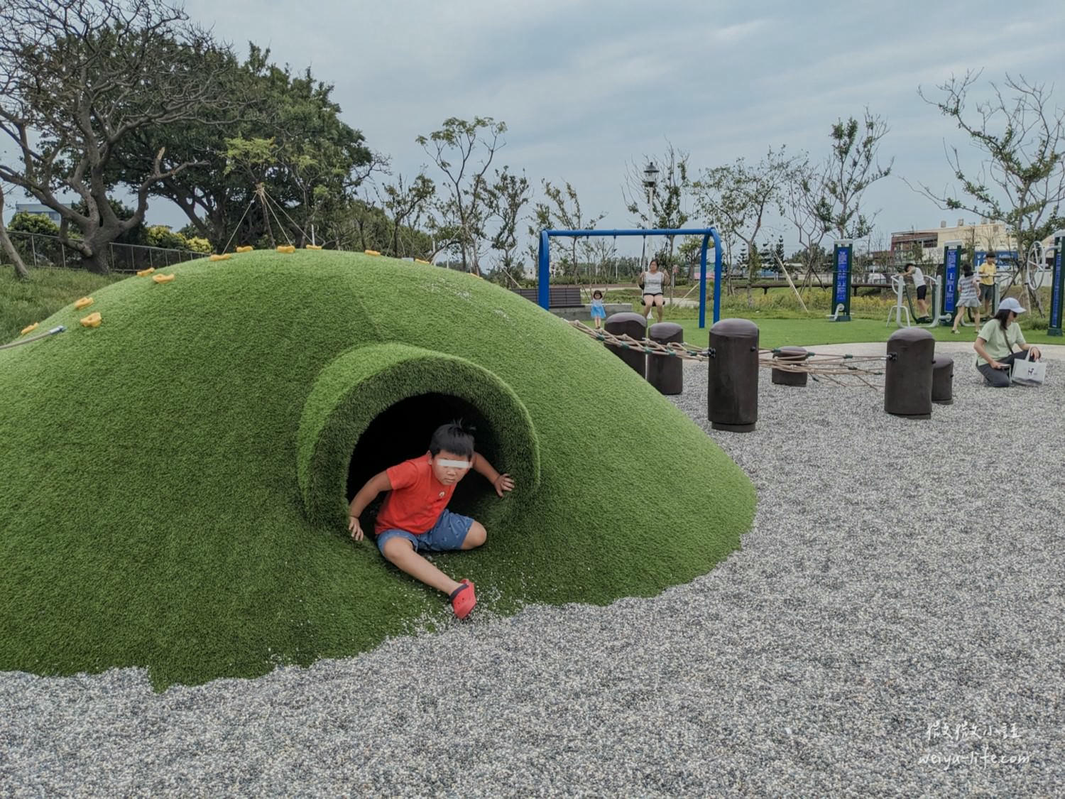 桃園觀音公園|水之丘主題公園。特色 3 層樓高的飼料桶溜滑梯好好玩! - 第24張圖 水之丘主題公園